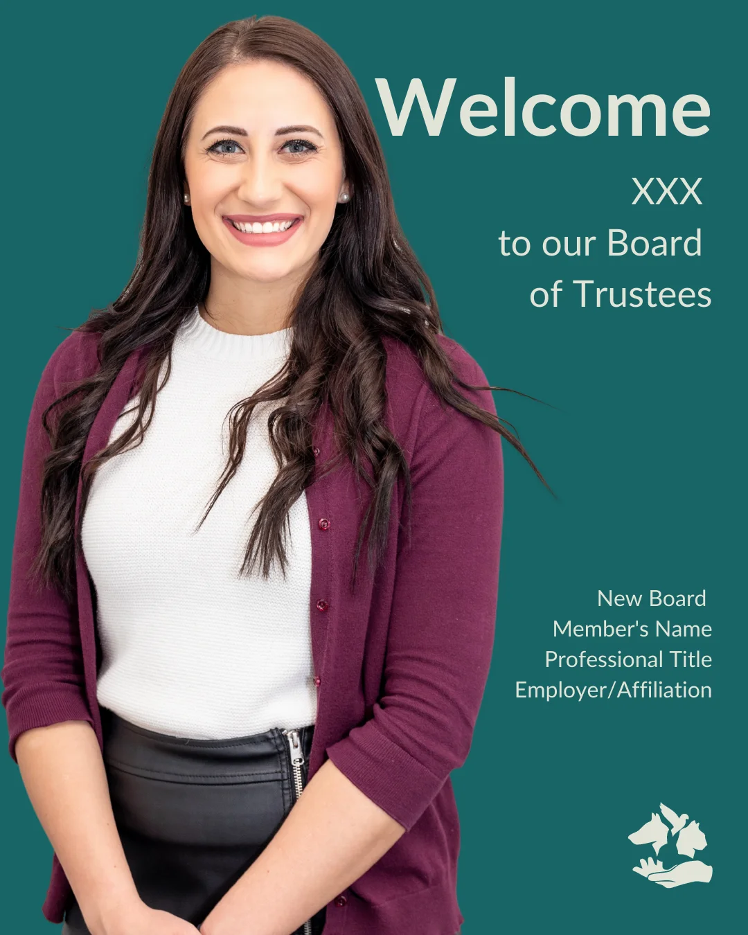 Template to Welcome New Board Member to Organization by The Nonprofit Template Shop